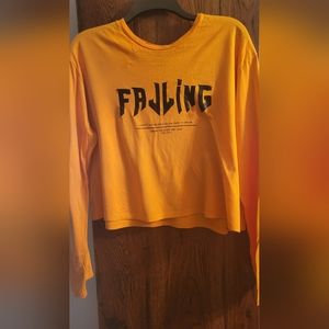 Size L orange Jersey top, H&M